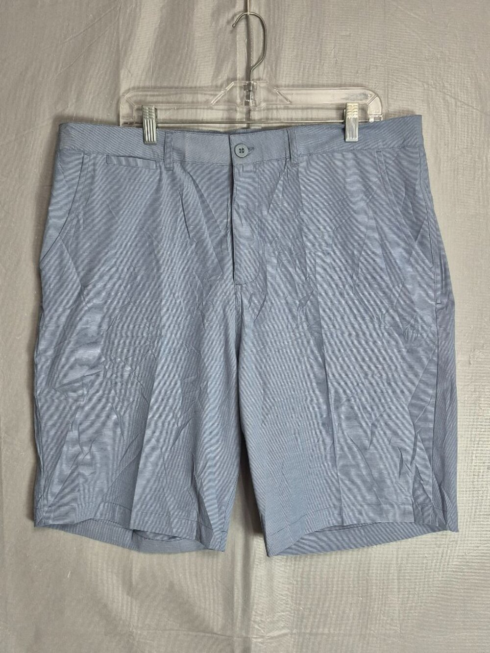 Johnnie-O Chino Shorts Mens 38 Blue Stretch Cotton Preformance NWT